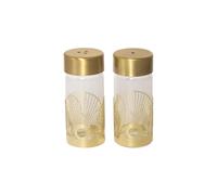 Pluto Design Sun salt- and pepper mill Gold-glass