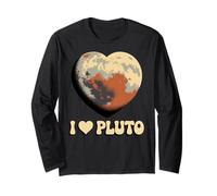 Pluto Dwarf Planet 20th Anniversary 2026 - I Love Pluto Long Sleeve T-Shirt