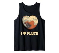 Pluto Dwarf Planet 20th Anniversary 2026 - I Love Pluto Tank Top