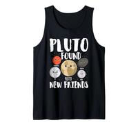 Pluto Found New Friends Dwarf Planets Astronomy Tank Top