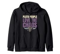 Pluto Generation Pluto Astrology Pluto Placement Gift Zip Hoodie
