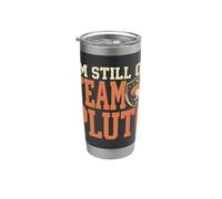 Pluto Justice for Pluto Never Forget Pluto Astronomy Gift Stainless Steel Insulated Tumbler