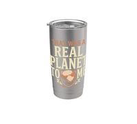 Pluto Justice for Pluto Never Forget Pluto Astronomy Gift Stainless Steel Insulated Tumbler