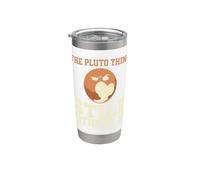 Pluto Justice for Pluto Never Forget Pluto Astronomy Gift Stainless Steel Insulated Tumbler