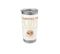 Pluto Justice for Pluto Never Forget Pluto Astronomy Gift Stainless Steel Insulated Tumbler