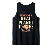 Pluto Justice for Pluto Never Forget Pluto Astronomy Gift Tank Top