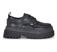 Buffalo PLUTO LACE UP Women’s Black Vegan Nappa Lace-Up Platform Shoes