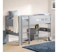 Pluto Midsleeper Bed - Grey