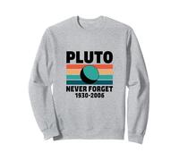 Pluto Never Forget Funny Astronomy Space Science Teacher Sweatshirt