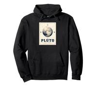 Pluto Never Forget Planetary Science Space Pullover Hoodie