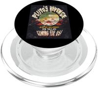 Pluto Never Forget Revenge Ufo Invasion Science Fiction Geek PopSockets PopGrip for MagSafe