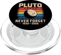 Pluto Never Forget - Space Nostalgia Astronomy Humor PopSockets PopGrip for MagSafe