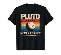 Pluto Never Forget - Space Nostalgia Astronomy Humor T-Shirt