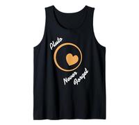 Pluto Never Forget Space Nostalgia Planetary Humor Tank Top