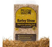 Pluto Packaging 1 Bag Of Soft Highly Absorbent 2Kg Barley Straw Bedding Traps Heat & Keeps Pets & Animals Warm