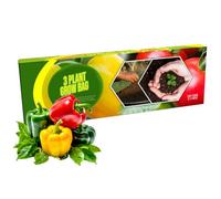 Pluto Packaging 1 X 3 Plant Grow Bag With Balanced Nutrients Organic Fertiliser Perfect For Growing Fruit & Vegetables