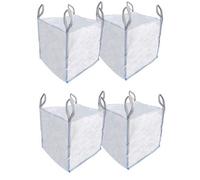 Pluto Packaging 10 X Fibc Jumbo Ton Bag Heavy Duty Builders Sacks 85X85X85Cm Industrial Woven Material Skip Replacement Bags