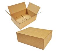 Pluto Packaging 100 X 350X250X160mm Corrugated Postal Parcel Packing Shipping Royal Mail Boxes