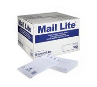 Pluto Packaging 100 X G/4 (240X330mm) White Mail Lite Thick Bubble Lined Protective Postal Mailing Shipping Envelopes
