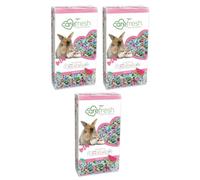 Pluto Packaging 10L Small Dust Free Odour Controlled Pet Bedding Tutti Frutti, Sea Glass & Confetti (Tutti Frutti, 3 Bags (30L))