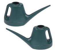 Pluto Packaging 2 X 1 Litre Indoor Or Outdoor Watering Cans For Watering Garden Plants, Flowers & Hanging Baskets