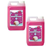 Pluto Packaging 2 X 5L Bubble Gum General Use Effective Pet Disinfectant Safe To Use On All Surfaces