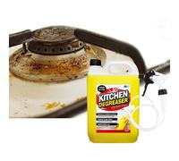 Pluto Packaging 2 X 5L Kitchen Degreaser Tackle Tough Stains Cleaning Food Residue With Hose Trigger