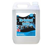 Pluto Packaging 2 X 5L Multipurpose Pure Deionised Mineral Free Water Ideal For Steam Irons & Batteries