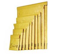 Pluto Packaging 200 X B/00 (120X210mm) Gold Mail Lite Thick Bubble Lined Protective Postal Mailing Shipping Envelopes