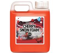 Pluto Packaging 4 X 1 Litre Concentred Vehicle Cherry Snow Foam Suitable For All Pint Types Powerful Formula