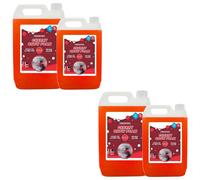 Pluto Packaging 4 X Super Thick Easy To Use Extremely Powerful 5 Litre Cherry Snow Foam Vehicle Foam