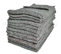 Pluto Packaging 5 Premium Cross Stitched 200cmx150cm Furniture Removal Blankets