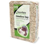 Pluto Packaging Fresh Natural Premium Dried Meadow Hay Grass Ideal For Small Animals & Pets (Large 3kg, 1 Bag)