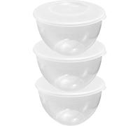Pluto Packaging Non-Stick Clear Plastic Steam Pudding Bowls