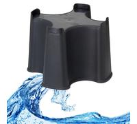 Pluto Packaging Slimline Black Water Butt Stand Accessory Stable Weather Resistant Support Base With Easy Tap Access For 100L Rainwater Collectors