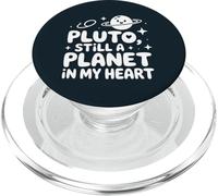 Pluto Planet Funny Astronomer Telescope Astronomy PopSockets PopGrip for MagSafe