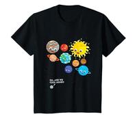 Pluto Planet Solar System Dwarf Planets Space Astronaut Gift T-Shirt