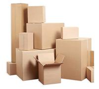 PlutoPackaging Single Wall Cardboard Shipping Boxes Pack of 100 Cartons (12x9x6" (305x229x152mm))
