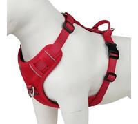 Plutus Pet No Pull Dog Harness, Reflective Adjustable Dog Vest Harness with Handle, Escape Proof, Soft Padded for Small Medium Large Dogs (Red, XL)