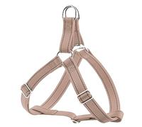Plutus Pet Step In Dog Harness, Reflective, Adjustable, and Secure with Metal Buckles, Easy Walk Dog Harness for Puppy, Small, Medium and Large Dogs, Beige, M
