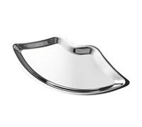 Pluuttiem 2PCS Stainless Steel Lip Shaped Jewelry Tray Home Cosmetics Metal Tray Female Jewelry Storage Tray Decorative, Easy to Use E