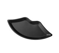 Pluuttiem 2PCS Stainless Steel Lip Shaped Jewelry Tray Home Cosmetics Metal Tray Female Jewelry Storage Tray Decorative, D