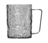 Pluuttiem Bathroom Organizer Anti-Fall with Handle Wear- Bathroom Toothbrush Cup B 1 Piece