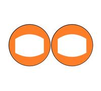 Pluuttiem Orange Kayak Sail Pvc Paddle Board Sail Kayak Downwind Sail Paddle Board Shaped Sail