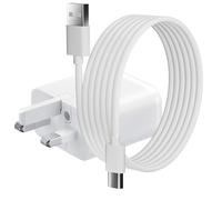 pluX 10Ft Charging Power Cable Cord for Arlo Pro/Pro2, Arlo Q,Arlo GO Indoor Camera, Wyze Cam Pan v3 v2,Netvue,Blink,Cloud,Yi Home Camera,Oculus go,Kasa Cam Wall Charger Adapter Replacement