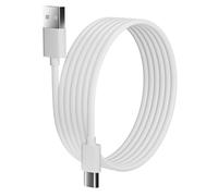 pluX 3M Extra Long Fast Charger Micro USB Cable Power Lead Data Sync For Samsung Galaxy S7 S6 S5 S7 Edge (White)