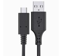 pluX 3M USB Type C Power Cable for Amazon Kindle Fire HD 10 (9th Gen), Fire HD 8 (10th Gen), Fire HD Plus (10th Gen) and Fire HD 8 Kids Edition Tablets - Replacement Charging Lead Power (Black)