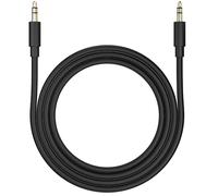 pluX Aux Cable 3.3FT Braided Stereo 3.5mm Audio Cable Headphone Mini Jack Male to Male Auxiliary TS Lead Compatible with iPhone Galaxy iPad iPod Car Speaker MP3 Player Home Stereo TV PC Laptop (1M)