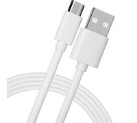 pluX Micro USB Cable 2M, Android Charging Cable, Micro Charging Cable Compatible with PS4 Controller, Samsung Galaxy J5,J7, S7, S7 Edge, S5,S6, Kindle Fire, Fire HD Tablet, HTC, LG, Motorola - White