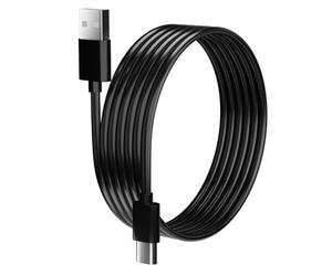 pluX Power Cable for Fire TV Stick Extra Long, 5M USB Power Cord Compatible with Fire TV Stick, Roku Streaming Stick, Roku Premier